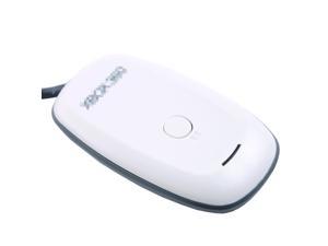 PC USB Wireless Controller Gaming Receiver Adapter For XBOX 360 White New