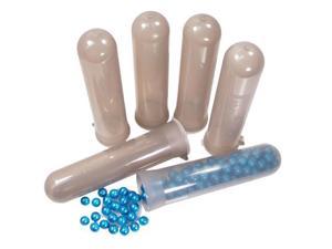 6  140 round SMOKE Flip Top Paintball Tube Pods 150 ball haulers carriers gen-x gxg .68 .50 caliber