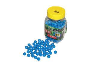 Predator .50 caliber paintballs 250 jar Splatballs BLUE splat flexball zball Predator .50 caliber paintballs 250 jar Splatballs BLUE splat flexball zball
