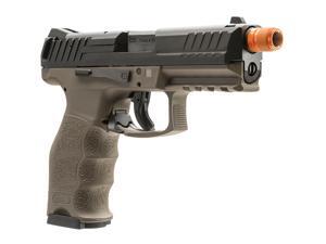 T4E Umarex Airsoft H&K VP9 DEB Gas Blowback Auto Pistol Black/Tan KWA metal GBB Dark Earth Brown 2275025 T4E Umarex Airsoft H&K VP9 DEB Gas Blowback Auto Pistol Black/Tan KWA metal GBB Dark Earth Brown 2275025