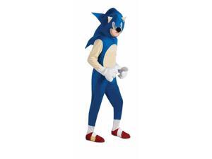Sonic The Hedgehog Deluxe Sonic Costume Child Medium 8-10 Sonic The Hedgehog Deluxe Sonic Costume Child Medium 8-10