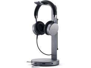 Satechi Aluminum USB Headphone Stand Holder with 3 USB 3.0 Ports & 3.5mm AUX Port - Universal Fit - Compatible with Satechi, Bose, Sony, Beats, JBL, Panasonic, AKG (V2, Space Gray) Satechi Aluminum USB Headphone Stand Holder with 3 USB 3.0 Ports & 3.5mm AUX Port - Universal Fit - Compatible with Satechi, Bose, Sony, Beats, JBL, Panasonic, AKG (V2, Space Gray)