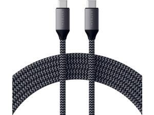 Satechi USB-C to USB-C 100W Charging Cable for USB Type-C Devices - 6.5 Feet (2 Meters) - Compatible with 2020/2019 MacBook Pro, 2020/2018 iPad Pro, 2020/2018 MacBook Air