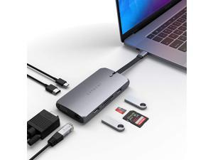 Satechi USB-C On-The-Go Multiport Adapter – 9-in-1 Portable USB Hub – Compatible with 2020/2019 MacBook Pro, 2020/2018 MacBook Air, 2020 iPad Air, 2020/2018 iPad Pro