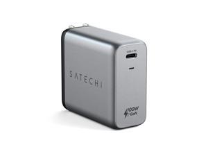 Satechi 100W USB-C PD Wall Charger – Powerful GaN Tech – Compatible with 2020/2019 MacBook Pro, 2020/2018 MacBook Air, 2021 iPad Pro M1, 2020/2018 iPad Pro, 2020/2018 iPad Air (US) Satechi 100W USB-C PD Wall Charger – Powerful GaN Tech – Compatible with 2020/2019 MacBook Pro, 2020/2018 MacBook Air, 2021 iPad Pro M1, 2020/2018 iPad Pro, 2020/2018 iPad Air (US)