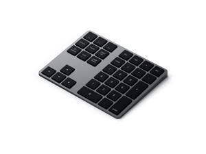 Satechi Bluetooth Extended Numeric Keypad – Slim Rechargeable 34-Key Numberpad – Compatible with 2020/2018 MacBook Air, 2020/2018 iPad Pro, 2020/2019/2018 MacBook Pro, iMac/iMac Pro (Space Gray) Satechi Bluetooth Extended Numeric Keypad – Slim Rechargeable 34-Key Numberpad – Compatible with 2020/2018 MacBook Air, 2020/2018 iPad Pro, 2020/2019/2018 MacBook Pro, iMac/iMac Pro (Space Gray)