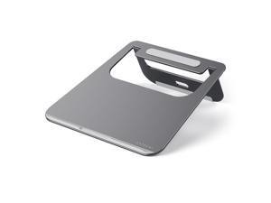 Satechi Lightweight Aluminum Portable Laptop Stand - Compatible with MacBook, MacBook Pro, Microsoft Surface Pro and more (Space Grey) Satechi Lightweight Aluminum Portable Laptop Stand - Compatible with MacBook, MacBook Pro, Microsoft Surface Pro and more (Space Grey)