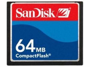 SanDisk 64MB Compact Flash (CF) Flash Card Model SDCFB-64-A10