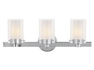 Livex Lighting Manhattan Bath Light in Chrome - 1543-05 Livex Lighting Manhattan Bath Light in Chrome - 1543-05