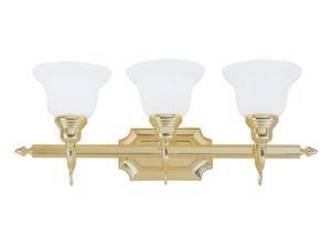 Livex Lighting French Regency Bath Light in Polished Brass - 1283-02 Livex Lighting French Regency Bath Light in Polished Brass - 1283-02
