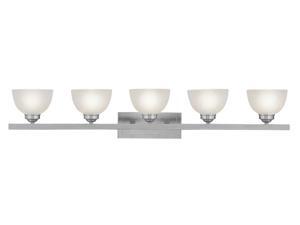 Livex Lighting Somerset Bath Light in Brushed Nickel - 4205-91 Livex Lighting Somerset Bath Light in Brushed Nickel - 4205-91