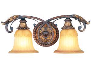 Livex Lighting Villa Verona Bath Verona Bronze, Aged Gold Leaf Accents - 8552-63 Livex Lighting Villa Verona Bath Verona Bronze, Aged Gold Leaf Accents - 8552-63