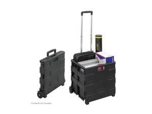 Safco Stow And Go Rolling Cart 16-1/2 x 14-1/2 x 39 Black 4054BL Safco Stow And Go Rolling Cart 16-1/2 x 14-1/2 x 39 Black 4054BL