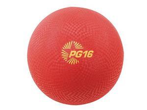 EChampion Sports 16 Inch Playground Ball Red - 16" - Nylon - Red - 12 / CaseE