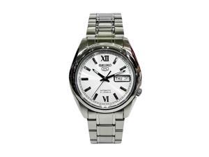 Seiko 5 #SNKL51K1 Men's Stainless Steel Silver Dial Self Winding Automatic Watch
