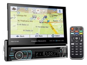 Power Acoustik PDN-721HB 7" 1-Din Car Bluetooth Receiver w/DVD/GPS/Navigation Power Acoustik PDN-721HB 7" 1-Din Car Bluetooth Receiver w/DVD/GPS/Navigation