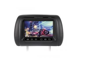 Power Acoustik H-78CC Universal Replacement Headrest w/ 7” LCD (3 Changeable Color Skins) Power Acoustik H-78CC Universal Replacement Headrest w/ 7” LCD (3 Changeable Color Skins)