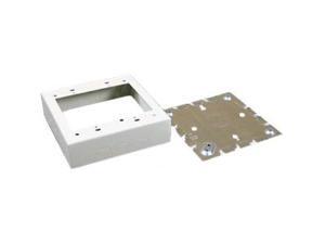 Wiremold V5748-2 500/700 Two-Gang Switch & Receptacle Box Fitting, Ivory Wiremold V5748-2 500/700 Two-Gang Switch & Receptacle Box Fitting, Ivory