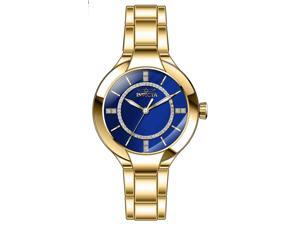 Invicta Women's Angel Quartz Blue Dial Gold Tone Stainless Steel Watch 29323 Invicta Women's Angel Quartz Blue Dial Gold Tone Stainless Steel Watch 29323