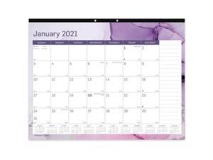 Blueline Trendy Monthly Desk Pad, 22 x 17, Quartz, 2021 C194125 Blueline Trendy Monthly Desk Pad, 22 x 17, Quartz, 2021 C194125
