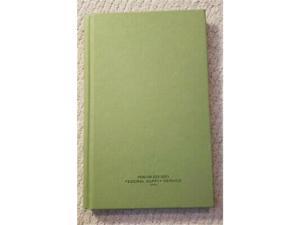 United Book Press 753002223525 2X Green Military Log Books, Record Books, Memorandum Books, 8 x 10-1/2 Green Log Book