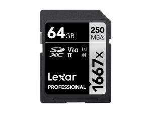 Lexar SILVER Series Professional 1066x 64GB SDXC UHS-I Memory Card