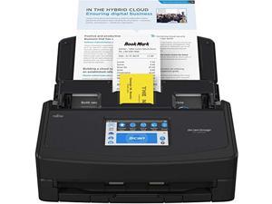 Fujitsu ScanSnap iX1600 Deluxe Color Duplex Document Scanner Black
