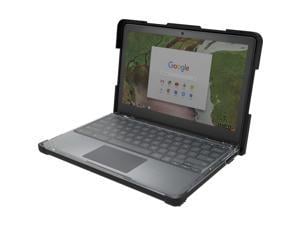 Max Cases Black/Clear Extreme Shell-S for Dell 3100 Chromebook Clamshell 11.6" Model DL-ESS-3100-CBC-BCLR