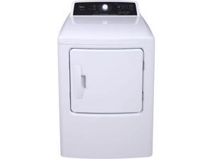 Midea MLG41N1AWW White 6.7 cu. ft. Gas Dryer