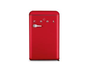 COMMERCIAL COOL 4.4 cu. ft. Retro All-Refrigerator Red CCRR4ALR