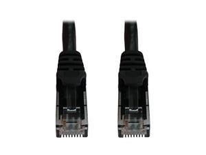 Tera Grand Cat 7 Shielded Ultra Flat Ethernet Patch Cable (10Gb, 75', Black)