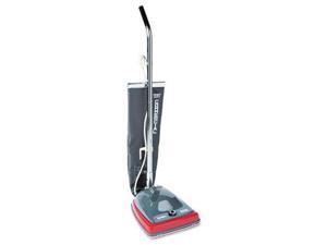 Eureka SC679J Sanitaire Commercial Lightweight Bag-Style Upright Vac 12lbs GY/Red Eureka SC679J Sanitaire Commercial Lightweight Bag-Style Upright Vac 12lbs GY/Red