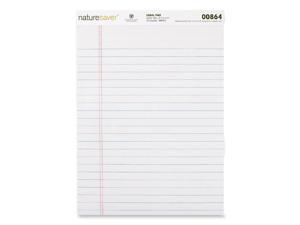 Nature Saver Legal Pads Ruled Recycled 8-1/2"x11-3/4" 50 Shts/Pad WE 00864 Nature Saver Legal Pads Ruled Recycled 8-1/2"x11-3/4" 50 Shts/Pad WE 00864