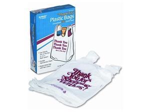 Garvey "Thank You" Bags Printed Plastic .5mil 11 x 22 White 250/Box 063036 Garvey "Thank You" Bags Printed Plastic .5mil 11 x 22 White 250/Box 063036