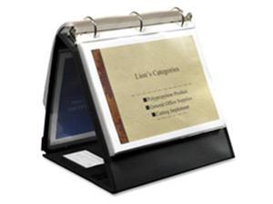 Lion Office Products Ring Binder Easel 3/4" Cap Horizontal 11"x8-1/2" Black Lion Office Products Ring Binder Easel 3/4" Cap Horizontal 11"x8-1/2" Black