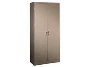 Tennsco Standard Storage Cabinets 36"x18"x72" Light Gray 7218LGY