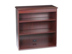 HON 94000 Series Bookcase Hutch - 35.8" x 14.3" x 37" - 3 Shelve(s) - Traditional Edge - Material: Particleboard, Brass, HON 94000 Series Bookcase Hutch - 35.8" x 14.3" x 37" - 3 Shelve(s) - Traditional Edge - Material: Particleboard, Brass,