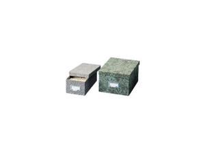 Globe Weis Card File Box w/Lid 1000 Card Capacity 4"x6" Agate Green 94GRE Globe Weis Card File Box w/Lid 1000 Card Capacity 4"x6" Agate Green 94GRE