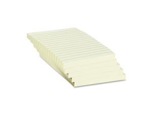 Business Source Recycled Adhesive Note Pads Lined 4"x6" 5/PK Yellow 36619 Business Source Recycled Adhesive Note Pads Lined 4"x6" 5/PK Yellow 36619