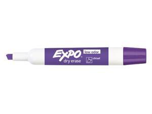 Expo Dry Erase Marker
Chisel Marker Point Style - Purple Ink - 12 / Dozen
