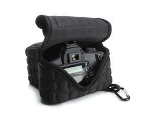 USA Gear DSLR Camera Case Holster Sleeve- Works with NIKON D7100 , D5200 , D5100 , D3200 , D3100 , D610 , D600 & More!