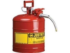 Justrite Accuflow 7220120 Type Ii Galvanized Steel Safety Can, 2 Gallons Capa... Justrite Accuflow 7220120 Type Ii Galvanized Steel Safety Can, 2 Gallons Capa...