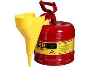 Justrite 7120110 Type I Galvanized Steel Safety Can Justrite 7120110 Type I Galvanized Steel Safety Can
