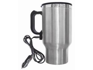 Brentwood CMB-16C Stainless Steel Electric Coffee Mug W/wire Car Plug Brentwood CMB-16C Stainless Steel Electric Coffee Mug W/wire Car Plug