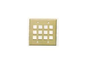 ICC FACE-12-IV IC107F12IV - 12PORT FACE - IVORY ICC FACE-12-IV IC107F12IV - 12PORT FACE - IVORY