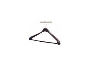 Lorell 1-piece Plastic Suit Hangers - for Garment - Plastic, Metal - Black - 24 / Pack LLR01064 Lorell 1-piece Plastic Suit Hangers - for Garment - Plastic, Metal - Black - 24 / Pack LLR01064