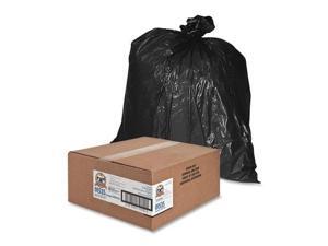 Genuine Joe Heavy-Duty Trash Bags 1.5 Mil 55-60 Gallon 50/CT Black 01535