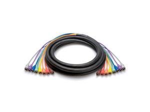 Hosa Cable CRA802 8 Channel RCA To RCA Recording Snake - 6.5 Foot Hosa Cable CRA802 8 Channel RCA To RCA Recording Snake - 6.5 Foot