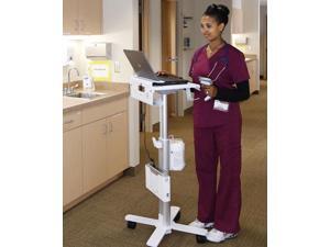 Ergotron - SV10-1100-0 - Ergotron StyleView Laptop Cart, SV10 - 32 lb Capacity - 4 Casters - 2.95 Caster Size - Metal, Ergotron - SV10-1100-0 - Ergotron StyleView Laptop Cart, SV10 - 32 lb Capacity - 4 Casters - 2.95 Caster Size - Metal,