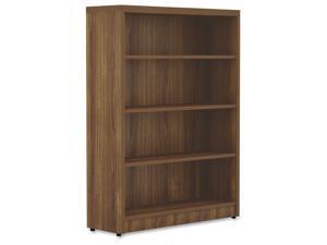 Lorell Top 1-1/2" Bookshelf 12-1/2"x36"x30" Walnut 34317 Lorell Top 1-1/2" Bookshelf 12-1/2"x36"x30" Walnut 34317